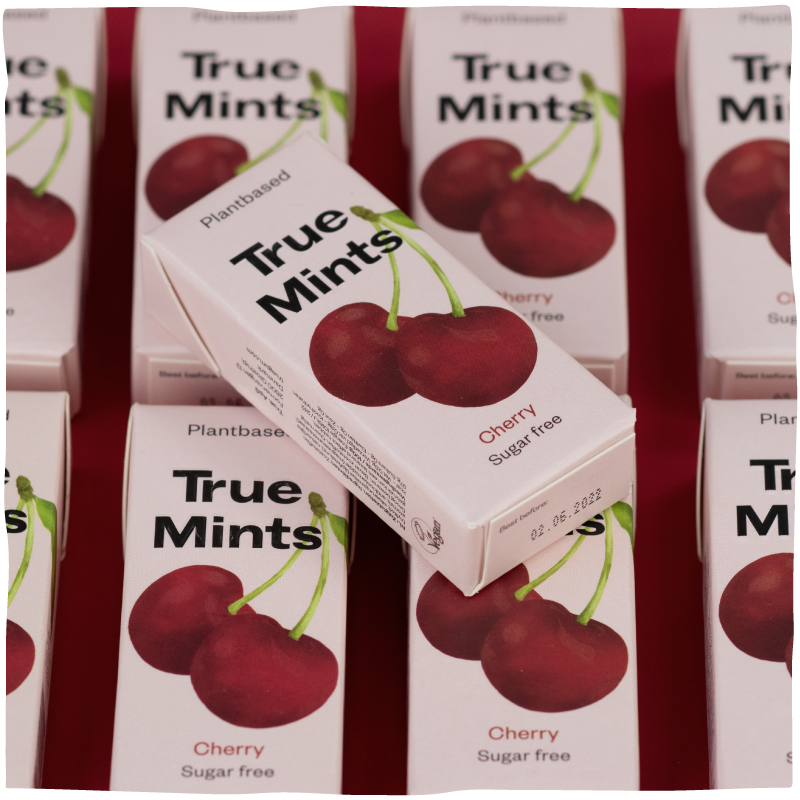 Cherry sugarfree plantbased pastille