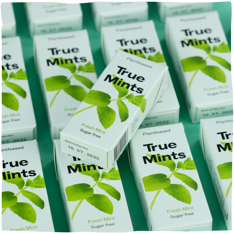 Fresh Mint sugarfree plantbased pastille